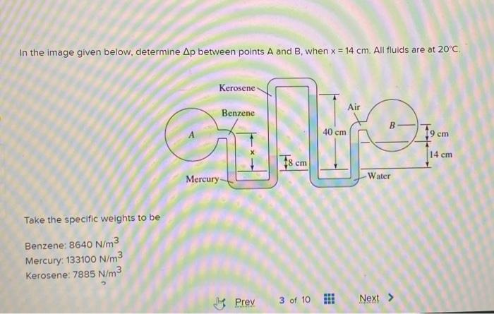 Solved In the image given below determine p between points