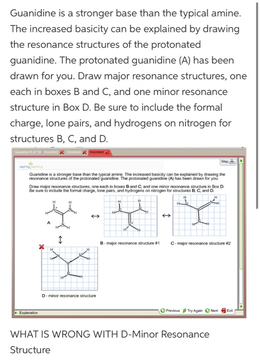Solved What Are The Resonance Structures And Which Is The Chegg Com