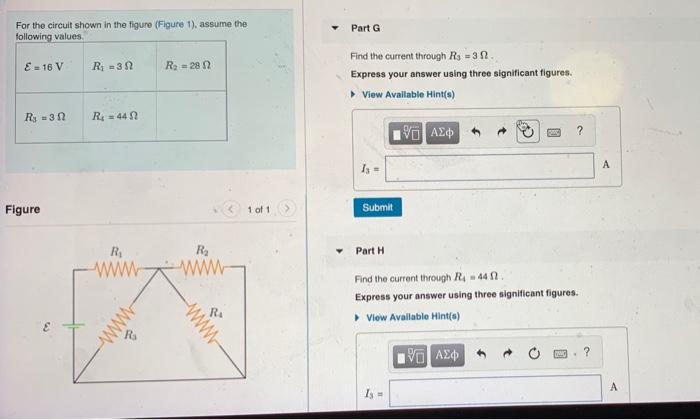 Solved For the circuit shown in the figure (Figure 1), | Chegg.com