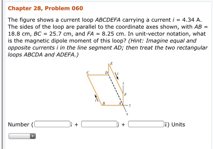 Solved Chapter 28, Problem 060 The figure shows a current | Chegg.com