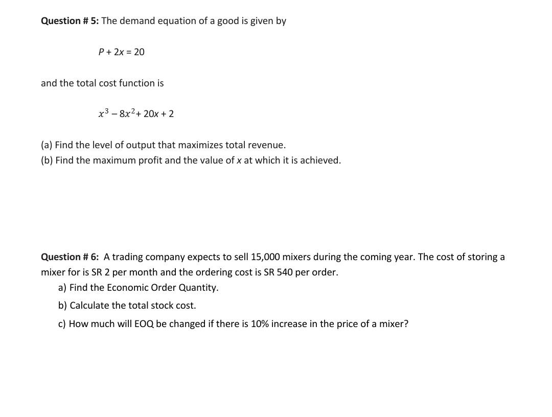 Solved Due date: 28 February 2021 Please solve the following | Chegg.com