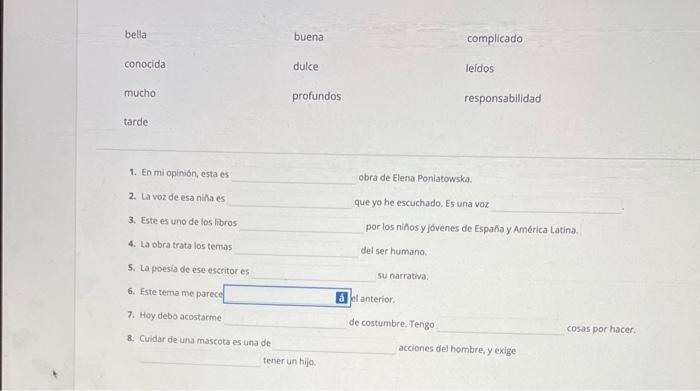 belia buena complicado conocida dulce leidos mucho profundos responsabilidad tarde 1. En mi opinión, esta es obra de Elena Po