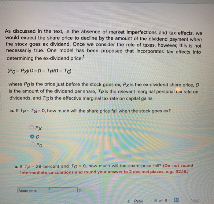 Solved As Discussed In The Text, In The Absence Of Market | Chegg.com