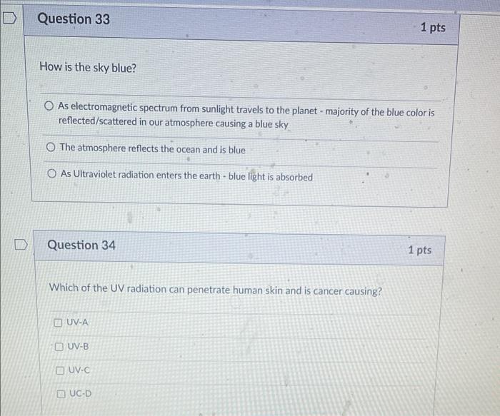 Solved Question 31 1 pts How does water affect the climate | Chegg.com