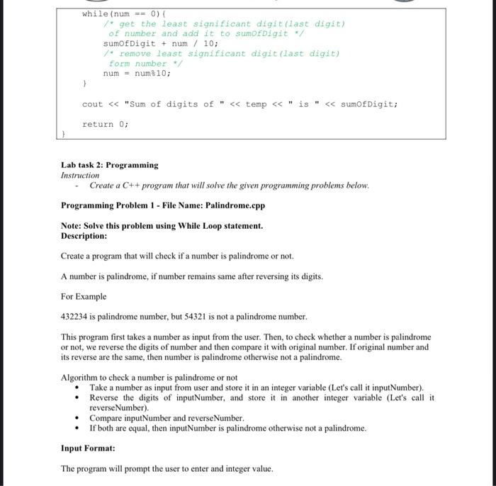 Solved Introduction It is often the case in programming that | Chegg.com