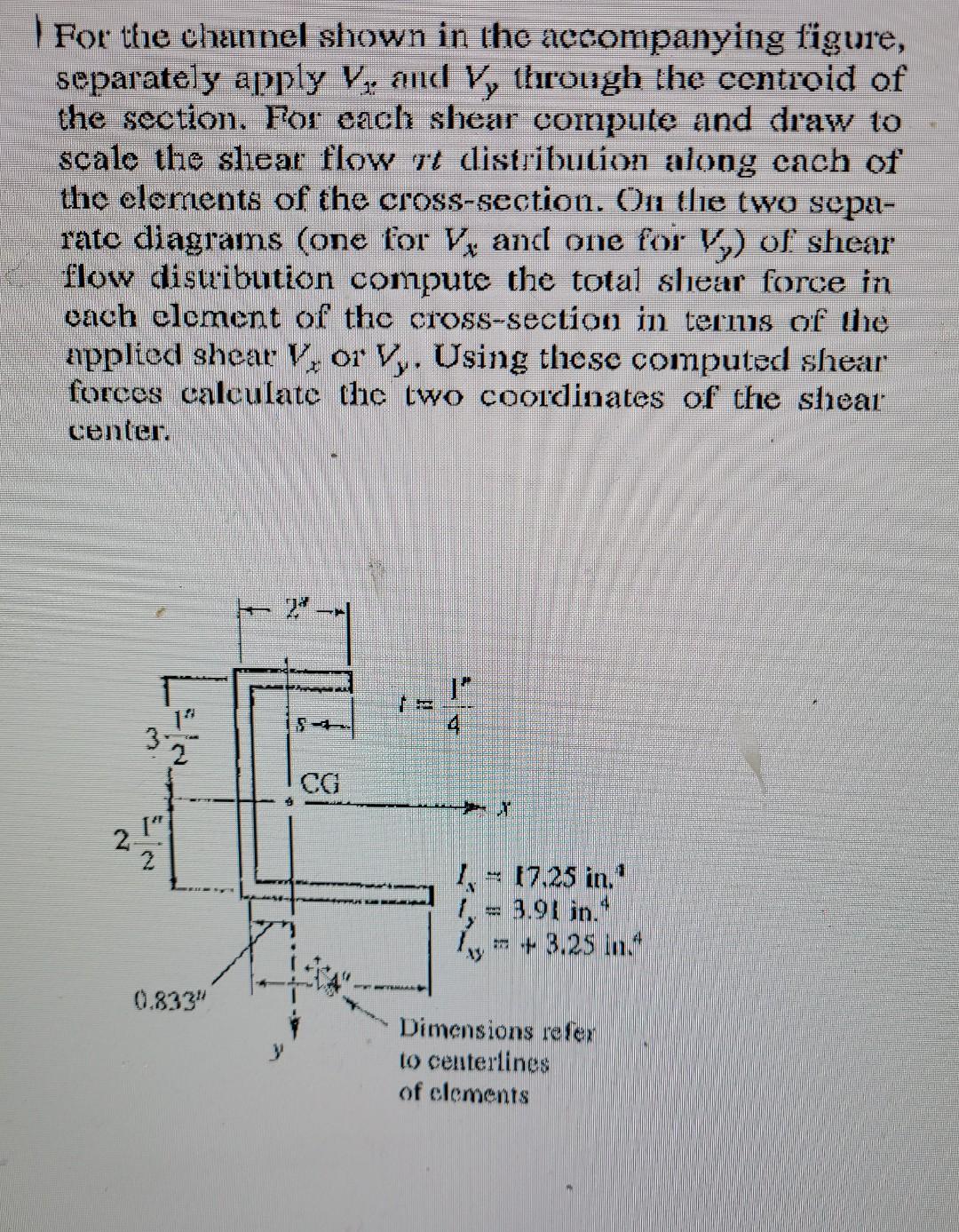 Solved I For the channel shown in the accompanying tigure, | Chegg.com