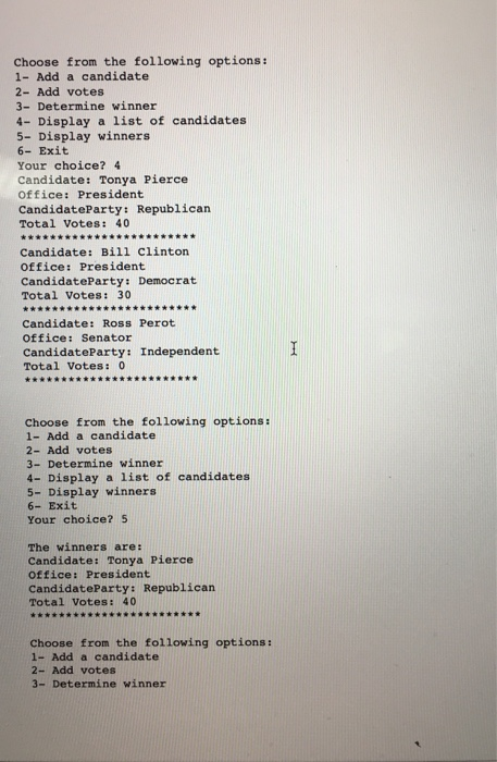 Program 6 You have been asked to write a program that | Chegg.com