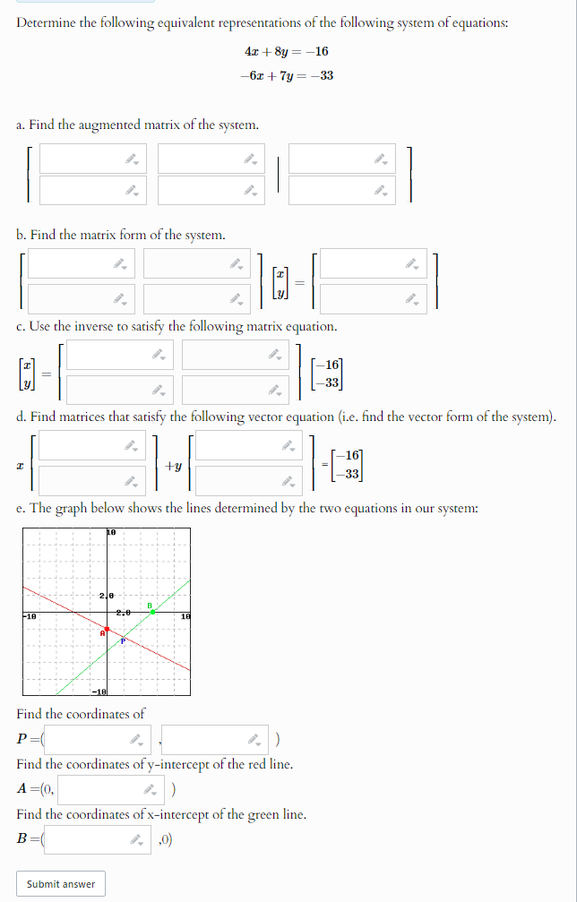 Solved Determine the following equivalent representations of | Chegg.com