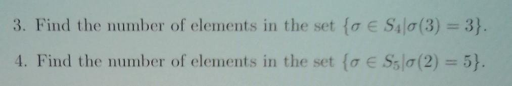 Solved 3. Find the number of elements in the set | Chegg.com