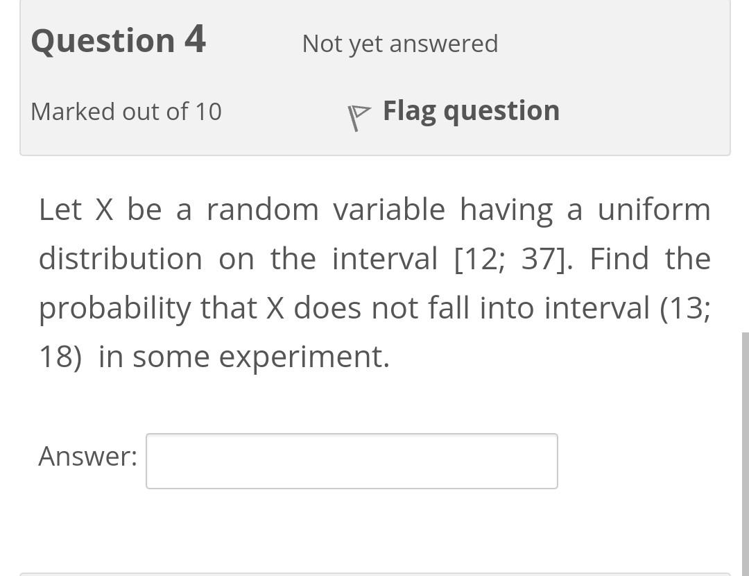 Solved Let X Be A Random Variable Having A Uniform Chegg Solved Let X Be A Random Variable Having A Uniform Chegg
