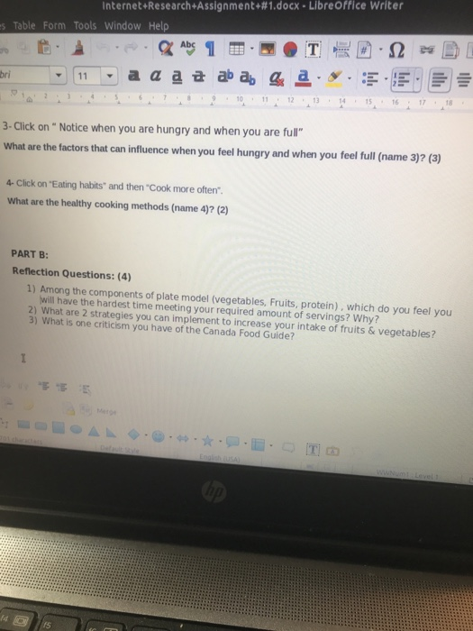 Solved Internet+Research+Assignment+#1.docx - LibreOffice | Chegg.com