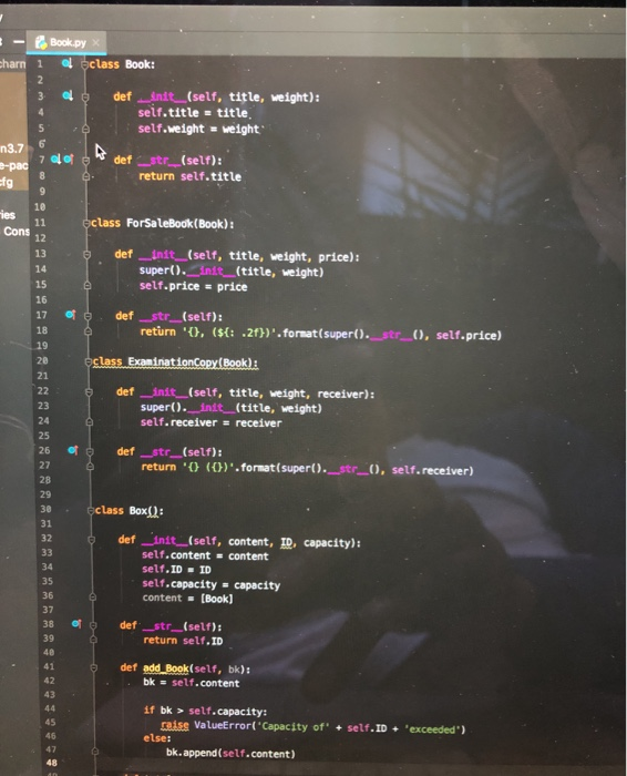 Solved working on a python assignement new to the language | Chegg.com