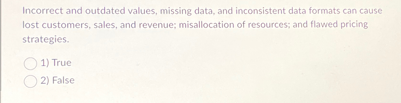 Solved Incorrect and outdated values, missing data, and | Chegg.com