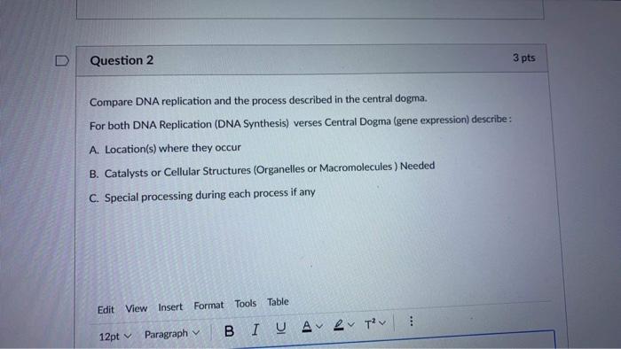 Solved D Question 3 3 pts A. What is a mutation and what | Chegg.com