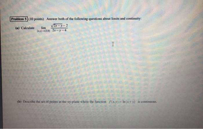 Solved Problem 5|(10 points) Answer both of the following | Chegg.com