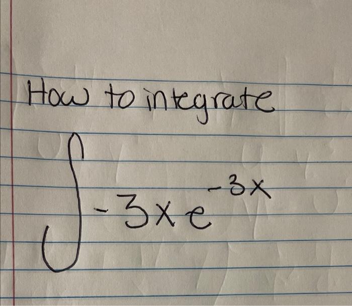 Solved How to integrate | Chegg.com