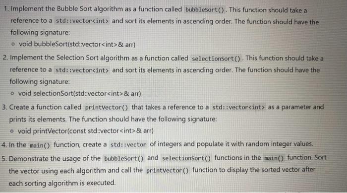 Solved Please in C++ only. Ignore the Execution time in the | Chegg.com
