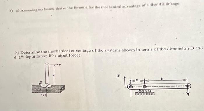 mechanical advantage formula