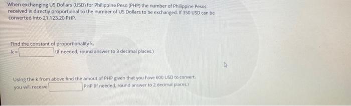 solved-when-exchanging-us-dollars-usd-for-philippine-peso-chegg