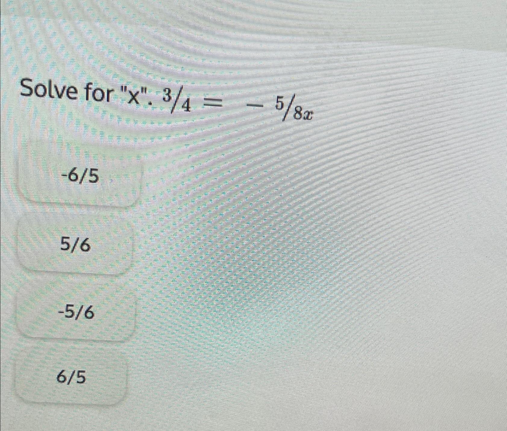 solve x 6 4 x 3 5 5x 4 8