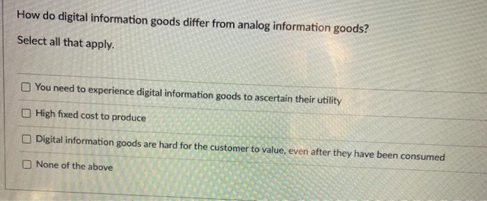 How Does Digital Information Differ from Analog Information: Key Insights