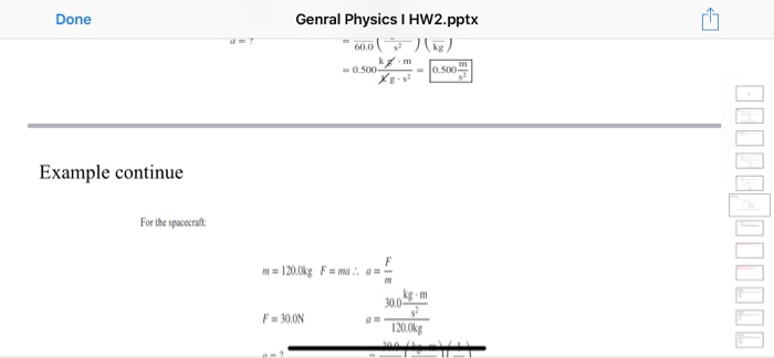 Solved Genral Physics HW2.pptx Done A 60.0 kg astronaut is | Chegg.com