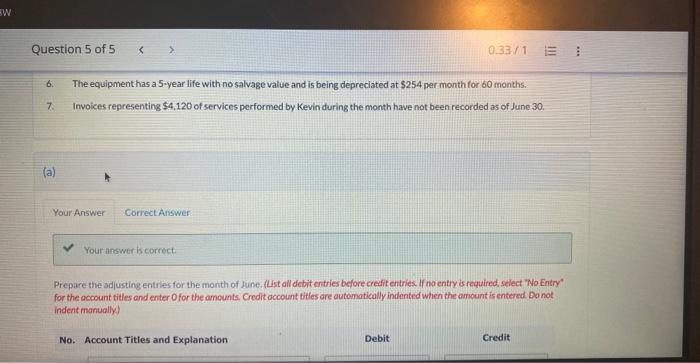 Solved b) post adjusting entries to the ledger accounts | Chegg.com