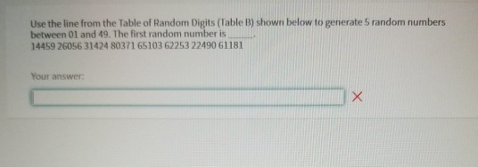 solved-use-the-line-from-the-table-of-random-digits-table-chegg