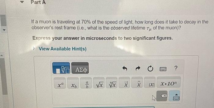 Solved One of the many fundamental particles in nature is | Chegg.com
