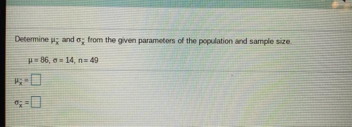 Solved Determine and o from the given parameters of the | Chegg.com