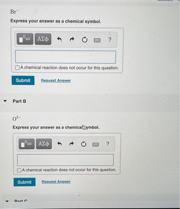 Br Express your answer as a chemical symbol. = AEO ?