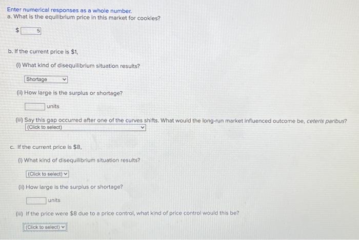 Solved The Data Below Shows The Number Of Cookies Bought And | Chegg.com