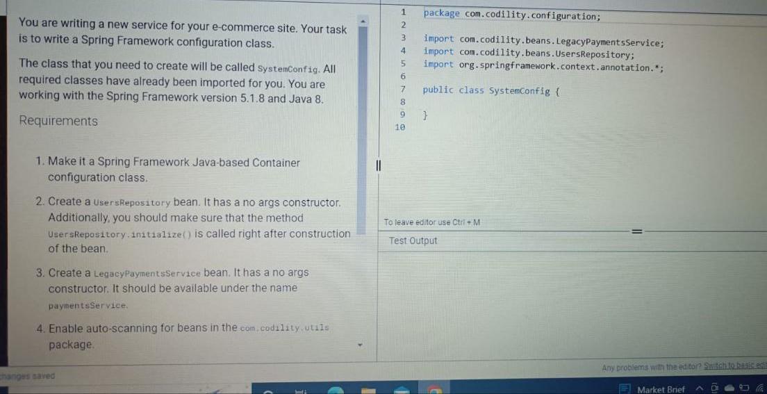 Solved You Are Writing A New Service For Your E commerce Chegg