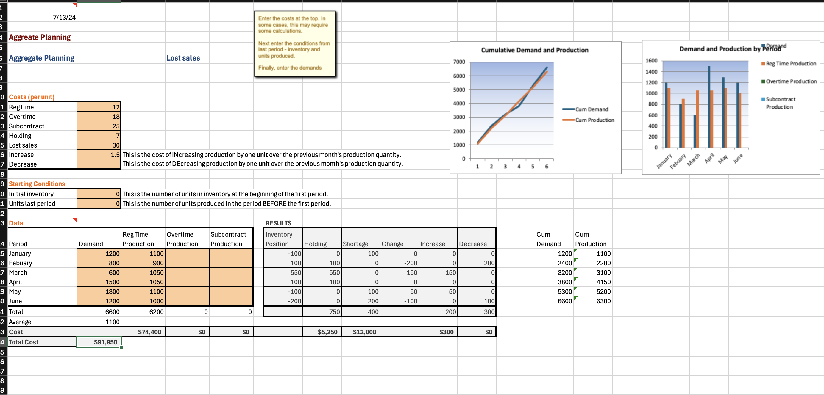 Solved Please Show me and explain where I made calculation | Chegg.com