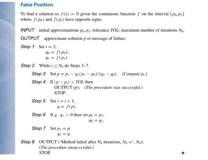 Solved 5. Use Newton's method to find solutions accurate to | Chegg.com