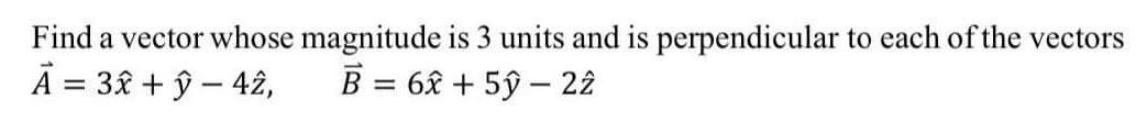 finding magnitude of 3 vectors