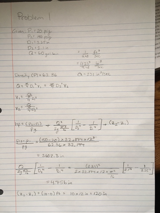 Solved this is a continuation from problem #1 which was just | Chegg.com