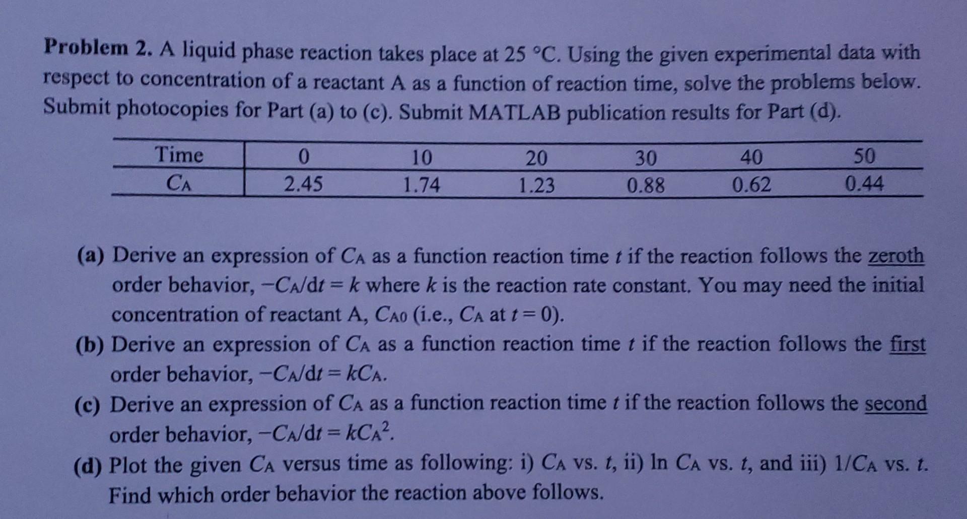 Solved explain and show all work please answer all parts A | Chegg.com