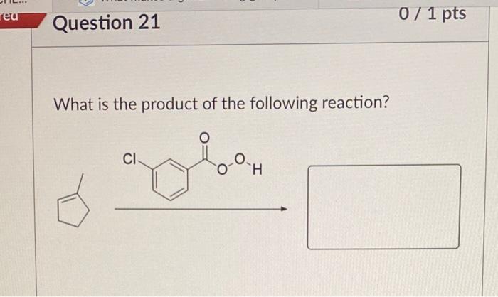 What is the product of the following reaction?