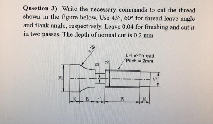Solved Question 3): Write the necessary commands to cut the | Chegg.com