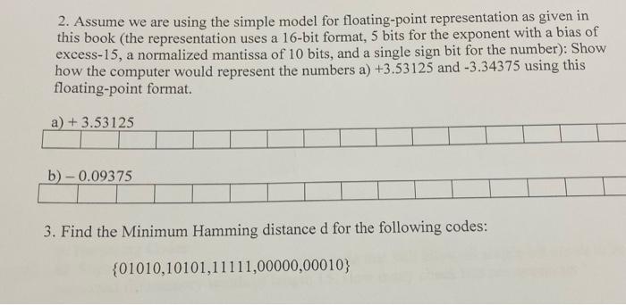 Solved 2. Assume we are using the simple model for | Chegg.com