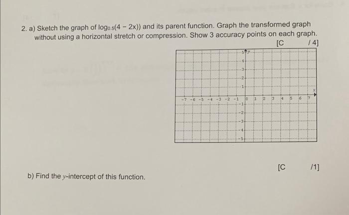 Solved Sketch the following function. Must show all work, | Chegg.com