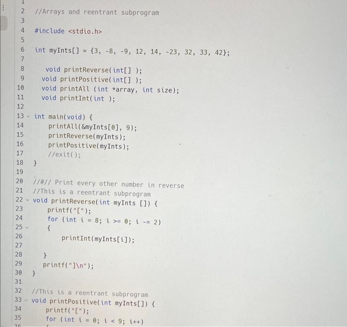 i am supposed to turn this C code into assembly | Chegg.com