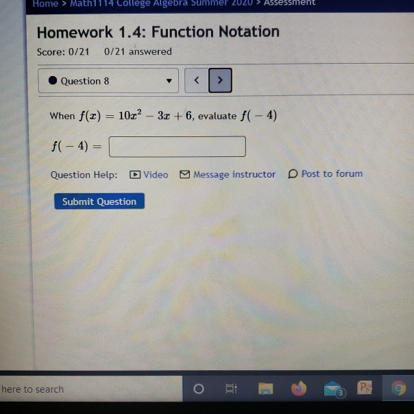 Solved Score: 072 Question 6 The plot below represents | Chegg.com