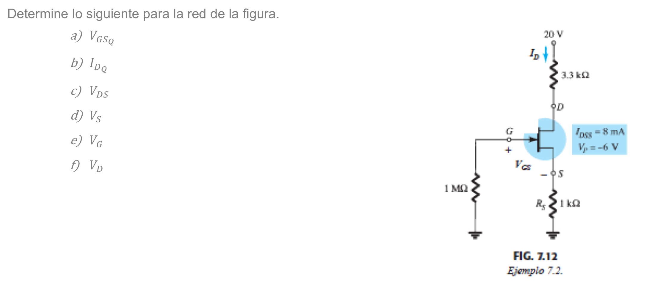 Determine lo siguiente para la red de la | Chegg.com