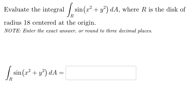 Solved NOTE: Enter the exact answer, or round to three | Chegg.com