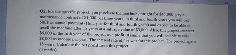 Solved Construction project management , please solve this | Chegg.com