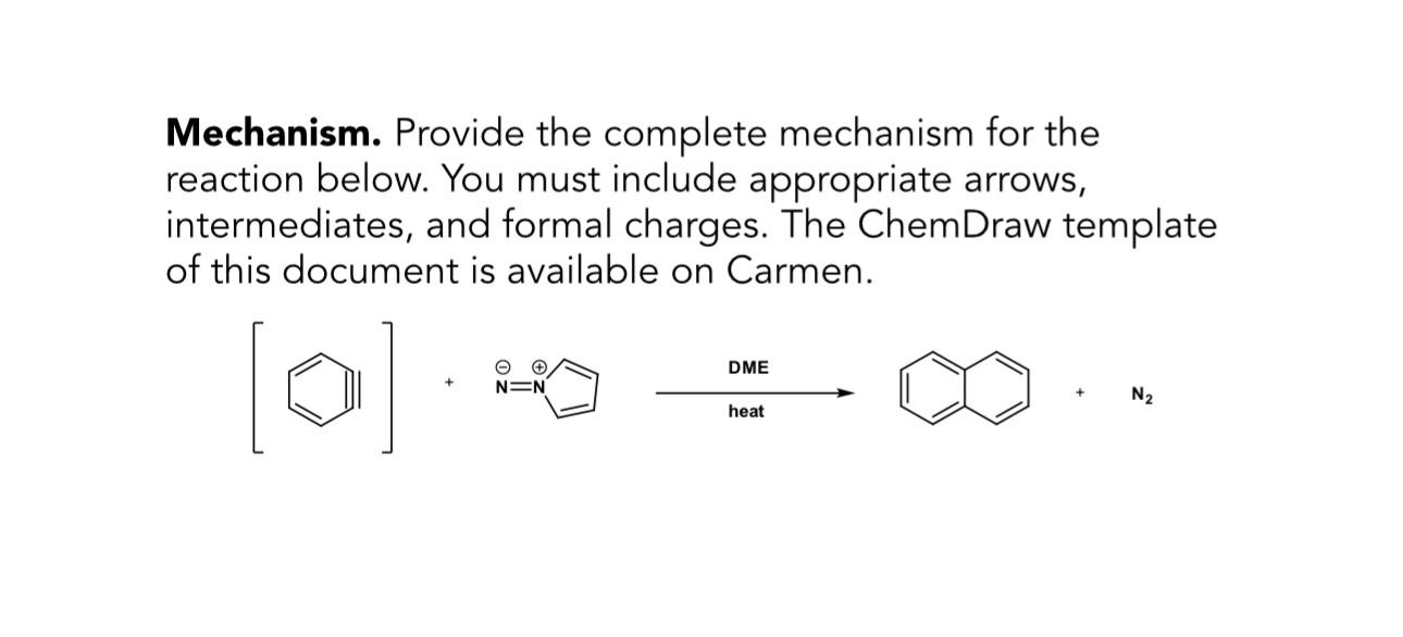 Solved Mechanism. Provide the complete mechanism for | Chegg.com