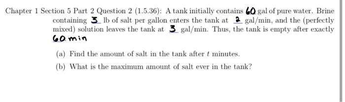 Solved Chapter 1 Section 5 Part 2 Question 2 (1.5.36): A | Chegg.com