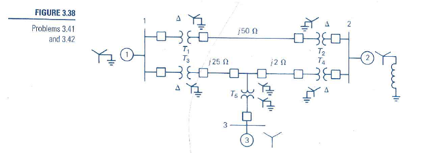 Solved Consider The Single Line Diagram Of The Power System Shown 1198